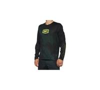 Maglia MTB 100% Airmatic Nero CamoS Nero Camo