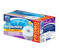 Airmax 4 pz ricarica assorbiumidità da 450 gr tab pasticche essenza neutra