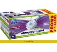 Airmax Assorbiumidità Assorbi Umidità Tab Lavanda 4 Pasticche Ricarica