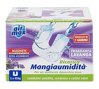 Air Max D0013 Magnete Assorbiumidità, Lavanda, 2x450gr
