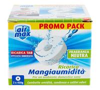 AIRMAX Mangiaumidatà Ricarica Tab Neutra 2 X 450Gr