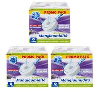 AIRMAX Ricarica Tab Assorbiumidità Lavanda 2x450gr (Confezione da 3)