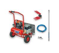 AIRMEC KIT EASY 260 MOTOCOMPRESSORE BENZINA 4 HP + ABBACCHIATORE OLIVE