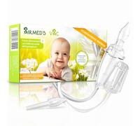 Airmed's Vac Aspiratore nasale neonato. Clinicamente testato e sicuro