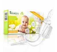 Airmed's Vac Aspiratore nasale neonato Clinicamente testato e sicuro Naso libero