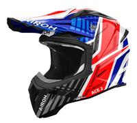 AIROH AIROH - Casco Aviator Ace 2 Proud Blue / Rosso 2024 L