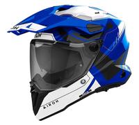 AIROH CASCO INTEGRALE COMMANDER 2 REVEAL BLUE GLOSS XL