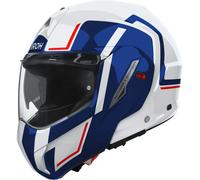 Casco Modulare Airoh MATHISSE II GENIUS Blue/Red Gloss Taglia:S