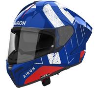 Casco Integrale Airoh Matryx Scope Blu Rosso Lucido L