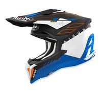 Casco Cross AIROH Strycker Skin Blu OpacoXL Blu Opaco