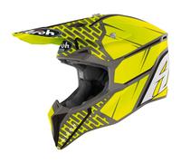 Airoh Wraap Idol Casco Motocross, giallo, taglia L