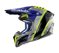 Casco Cross Airoh Aviator 3 Hima Blu LucidoXL Blu Lucido