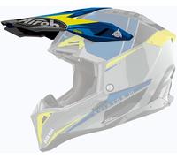 Airoh Aviator 3 Push, picco male Nero/Blu/Giallo