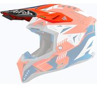 Airoh Aviator 3 Spin, picco male Opaco Arancione/Blu