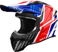 Airoh Aviator Ace 2 Proud, casco a croce L male Blu/Rosso/Nero/Bianco