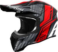 Airoh Aviator Ace 2 Proud, casco a croce M male Opaco Nero/Rosso/Grigio