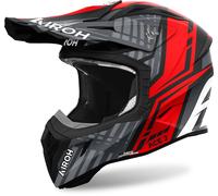 Airoh Aviator Ace 2 Proud Casco da motocross, grigio-argento, taglia M per maschi
