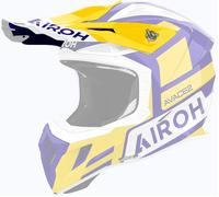 Airoh Aviator Ace 2 Sake, picco male Bianco/Giallo