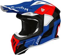 Casco Off-Road Airoh AVIATOR ACE 2 SHIELD Blue/Red Gloss