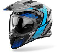 Airoh Casco Enduro Bandit Spicy Nero/Grigio/Blu Taglia L Uomo