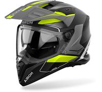 Airoh Band Tune Casco Enduro, nero opaco/grigio/giallo neon, Taglia S (55/56)
