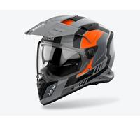 Casco Touring Airoh Bandit Horn Arancione Opaco M