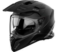 Airoh Bandit Solid, casco avventura L female Nero Opaco/Grigio
