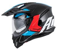 AIROH BANDIT TUNE BLUE/RED GLOSS S