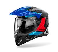 Airoh casco integrale Bandit Tune - Blu Rosso lucido XXL