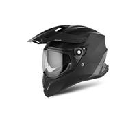 Airoh Commander 2 Color Casco da motocross, nero, taglia L