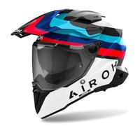 Casco Touring Airoh Commander 2 Doom Nero Lucido XS