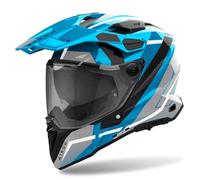 AIROH CASCO INTEGRALE COMMANDER 2 MAVICK CERULEAN BLUE S