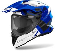 AIROH CASCO INTEGRALE COMMANDER 2 REVEAL BLUE GLOSS XL