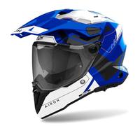 AIROH CASCO INTEGRALE COMMANDER 2 REVEAL BLUE GLOSS XS