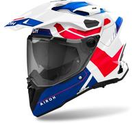 AIROH CASCO INTEGRALE COMMANDER 2 REVEAL BLUE/RED GLOSS L