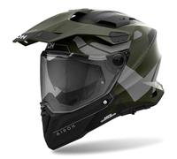 AIROH CASCO INTEGRALE COMMANDER 2 REVEAL MILITARY GREEN XL