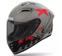 Airoh Casco Integrale Connor Desperado Grigio Arancione Opaco ECE 2206