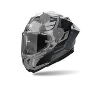 Casco Integrale Airoh Gp800 Master Grigio Metalizzato Lucido M