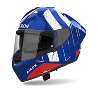 AIROH CASCO INTEGRALE MATRYX SCOPE BLUE/RED GLOSS L