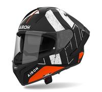 AIROH CASCO INTEGRALE MATRYX SCOPE ORANGE MATT S