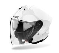 AIROH CASCO JET H21 WHITE GLOSS