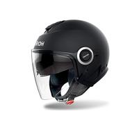 Airoh Helios Color, casco jet XS male Nero Opaco
