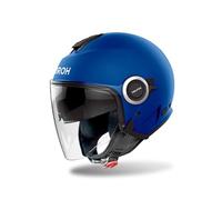 Casco Jet Airoh Helyos Color Blu Opaco M