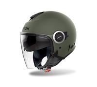 AIROH CASCO JET HELYOS GREEN MATT