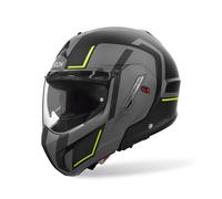 Casco Modulare Reversibile Airoh Mathisse II Genius Giallo Opaco M