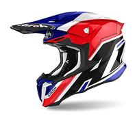 Airoh Casco Moto Twist 2.0 Shaken Blue Gloss M