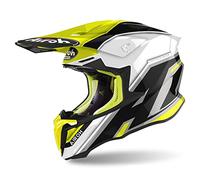 Airoh Casco Moto Twist 2.0 Shaken Giallo Lucido L