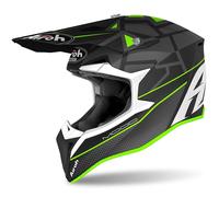 Airoh casco motocross Wraap Mood - Green Matt taglia L L