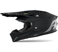 Airoh Aviator 3 Color Casco Motocross, nero, taglia S