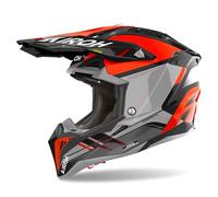 AIROH CASCO OFFROAD AVIATOR 3 SABER ORANGE GLOSS L